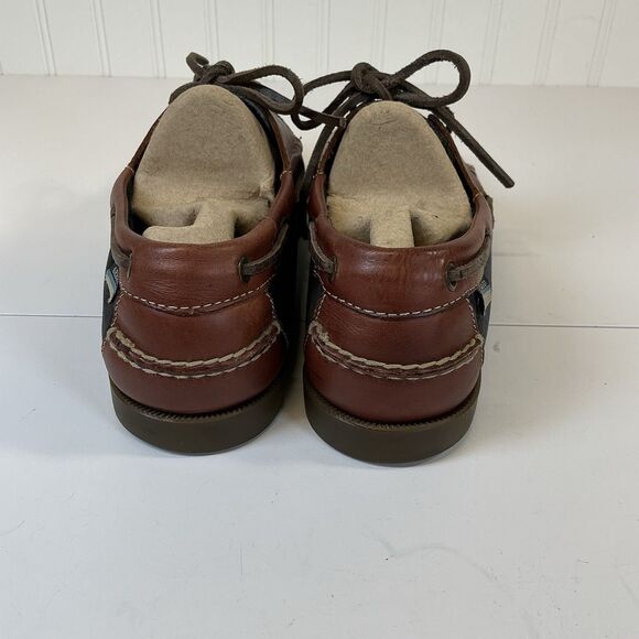 SEBAGO Portland Men's Navy/ Leather  Docksides Casual Boat Shoes Loafers Sz 8.5? - Picture 5 of 10
